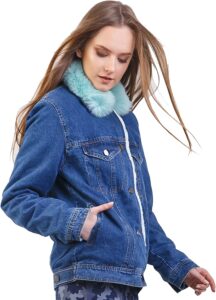 jaqueta jeans feminina