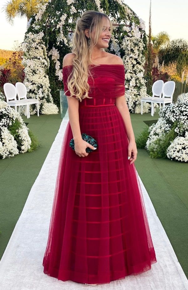 vestido marsala