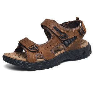 chinelo de couro masculino