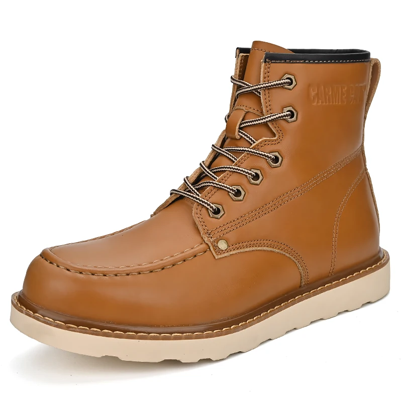Comfortable Work Boots for Men With Durability