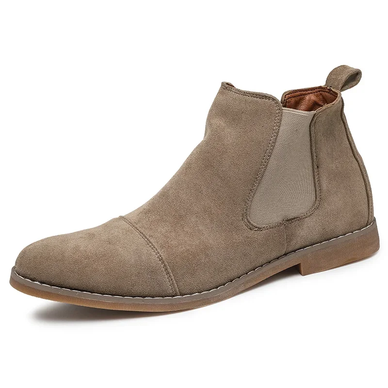 tan chelsea boots men