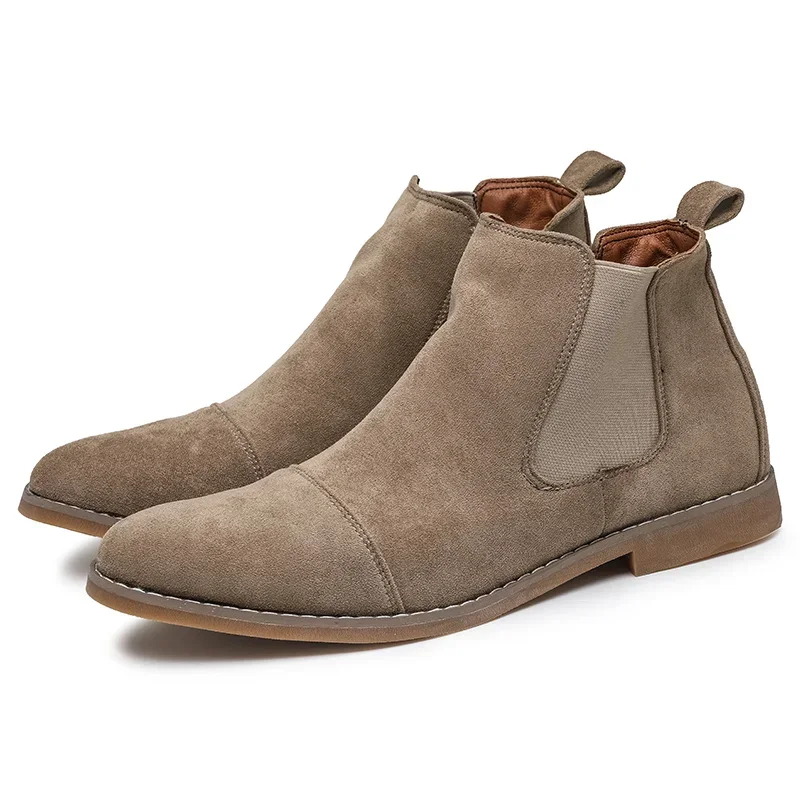 tan chelsea boots men