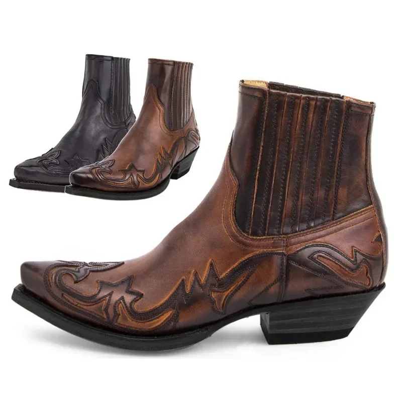 dress cowboy boots for men