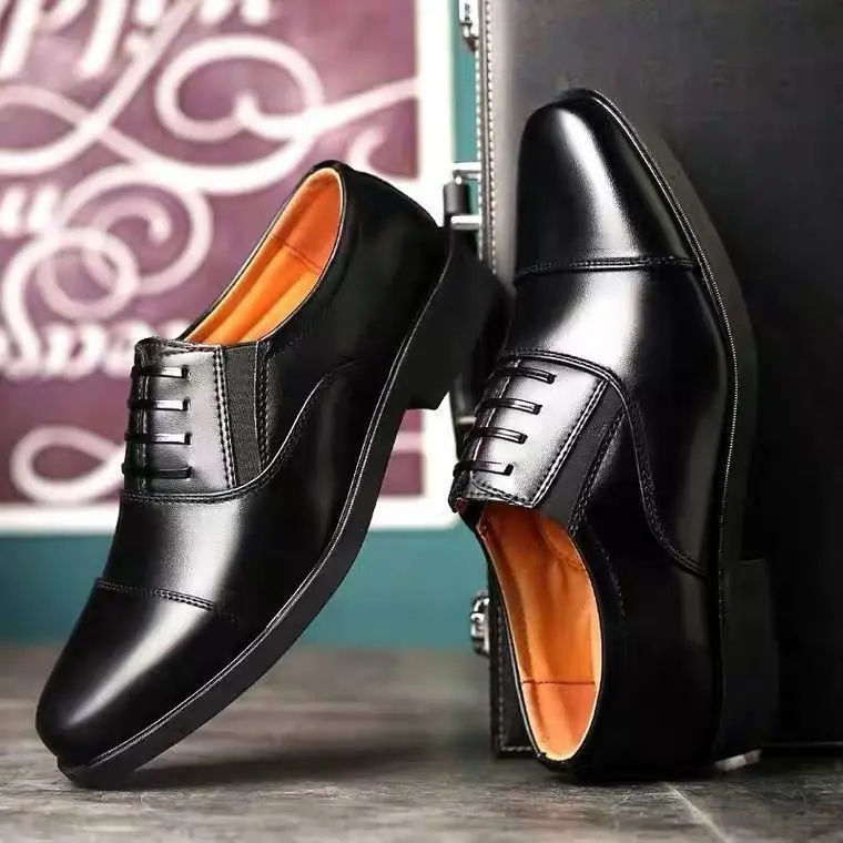 men's black dress shoes