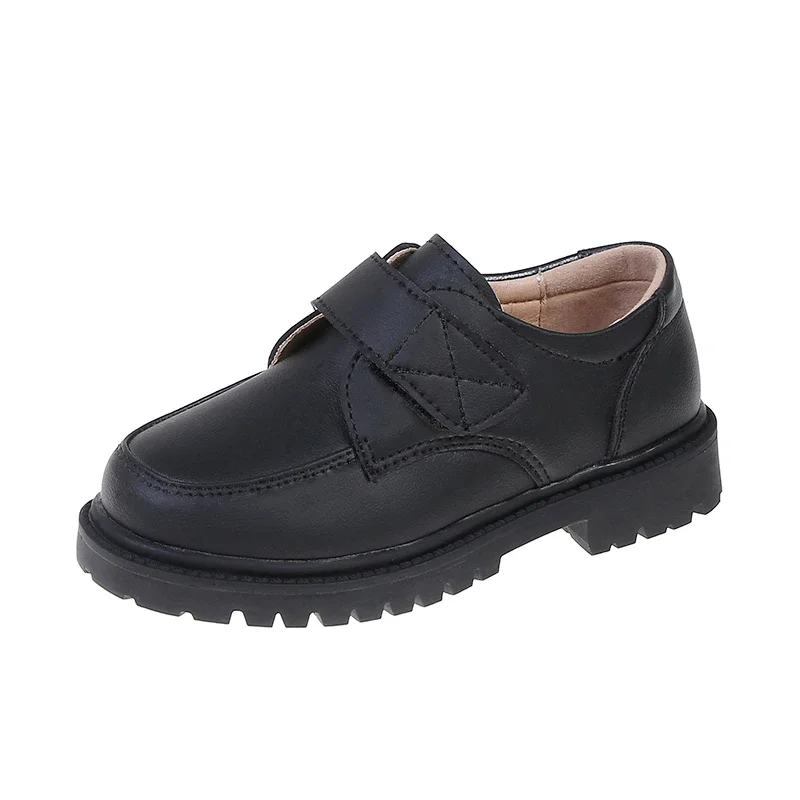 boys black dress shoes