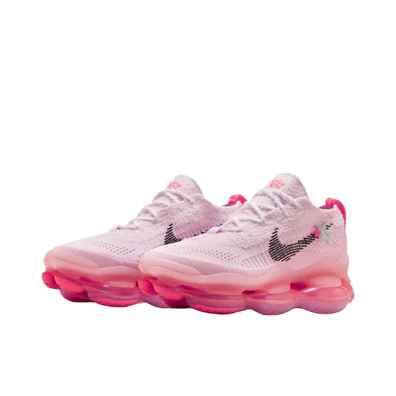 pink running shoes